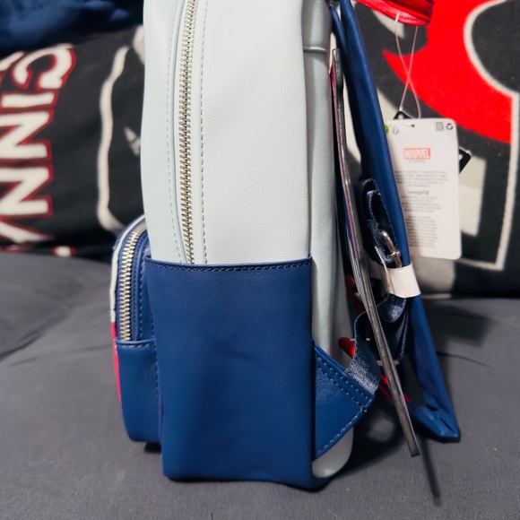 Captain America loungefly backpack men/women/child. NWT - Picture 3 of 7